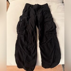 Black TNA cargo pants